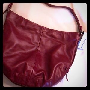 Cole Haan Hobo Purse in Rouge